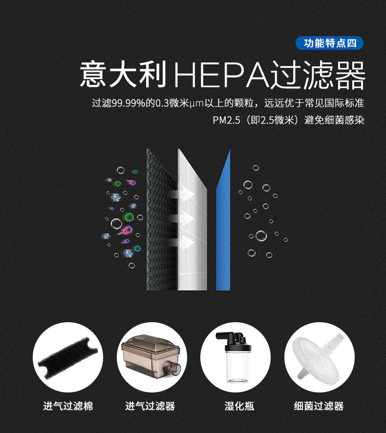家庭氧療制氧機